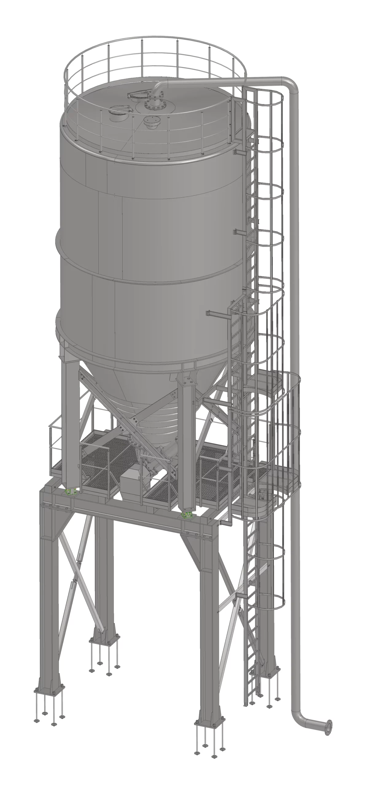 letina silo 3d