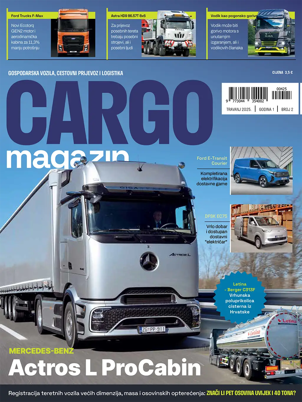 Cargo Magazin April 2025 Cover