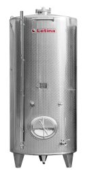 Insulated stainless steel tank from Letina.