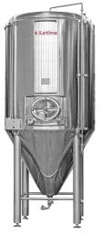 Stainless steel conical fermenter from Letina.