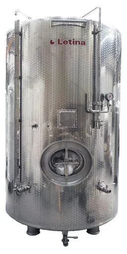Stainless steel Charmat tank from Letina.