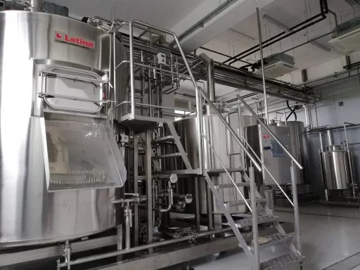 Letina mini brewery in the Varionica brewery in Croatia.