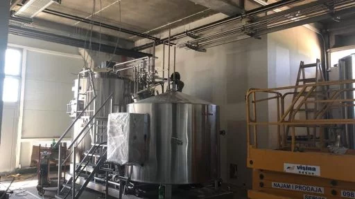 Letina mini-brewery in the Varionica brewery in Croatia.