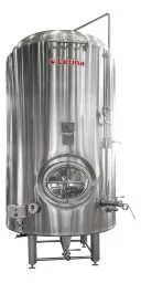 Stainless steel brite tank from Letina.