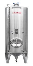 Stainless steel olive oil storage tank from Letina.